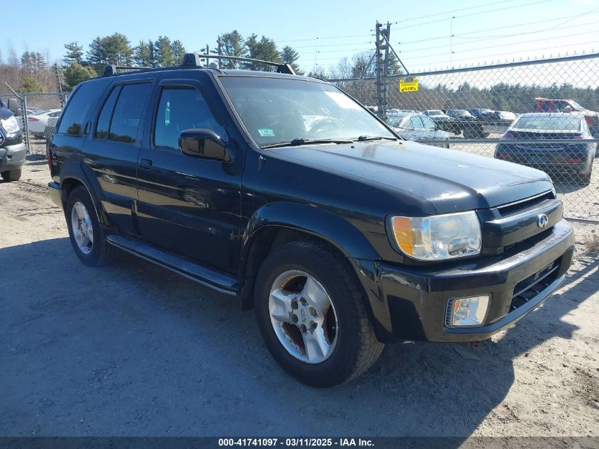 2002 Infiniti Qx4 Luxury VIN: JNRDR09Y12W261007 Lot: 41741097