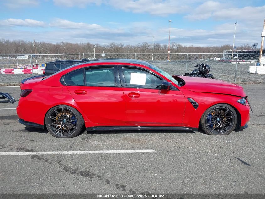 2021 BMW M3 Competition VIN: WBS33AY09MFK78325 Lot: 41741258