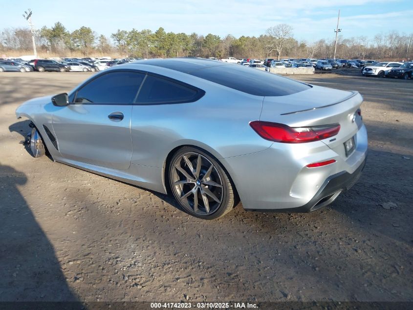 2019 BMW M850Xi VIN: WBABC4C54KBU95810 Lot: 41742023