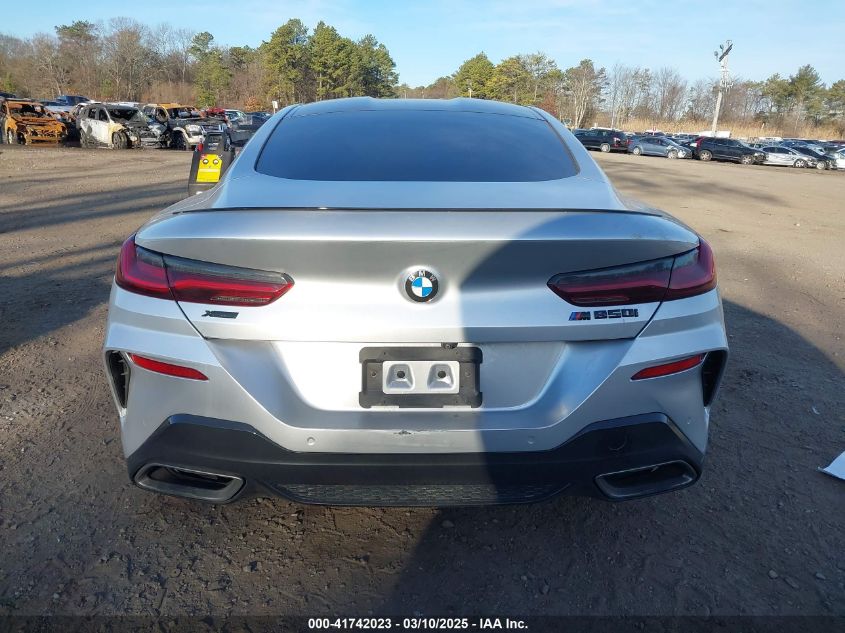 2019 BMW M850Xi VIN: WBABC4C54KBU95810 Lot: 41742023