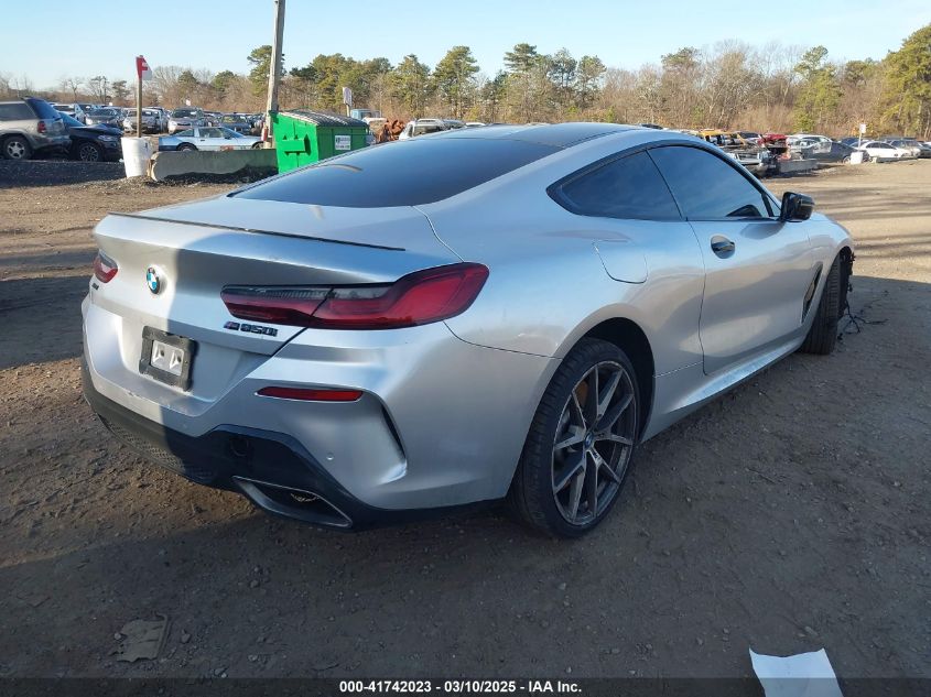 2019 BMW M850Xi VIN: WBABC4C54KBU95810 Lot: 41742023