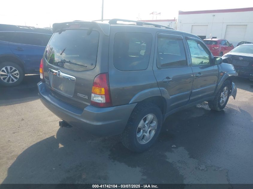 2002 Mazda Tribute Es V6/Lx V6 VIN: 4F2YU08142KM18539 Lot: 41742104