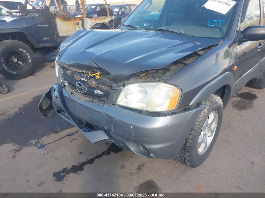 2002 Mazda Tribute Es V6/Lx V6 VIN: 4F2YU08142KM18539 Lot: 41742104