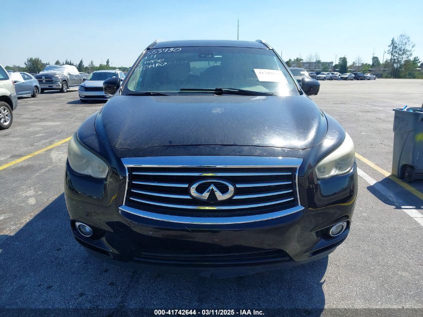 2013 Infiniti Jx35 VIN: 5N1AL0MMXDC333430 Lot: 41742644