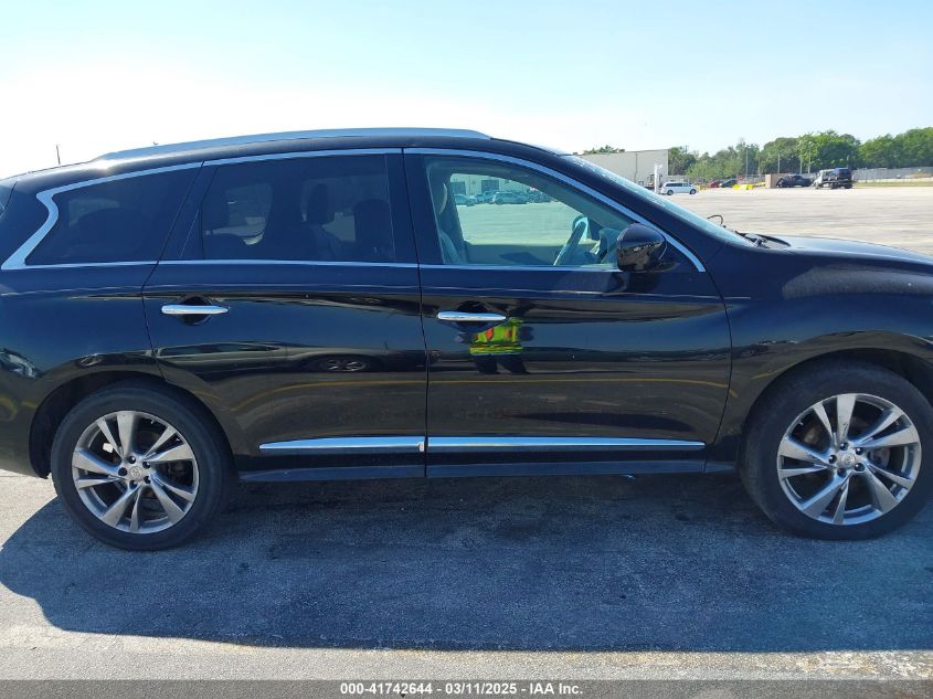 2013 Infiniti Jx35 VIN: 5N1AL0MMXDC333430 Lot: 41742644