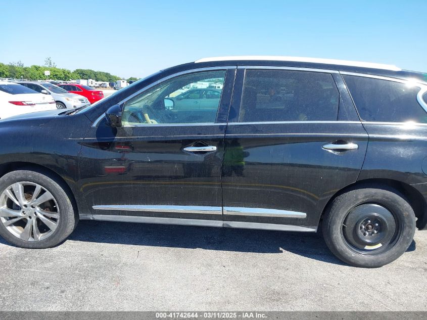 2013 Infiniti Jx35 VIN: 5N1AL0MMXDC333430 Lot: 41742644