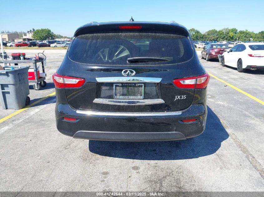 2013 Infiniti Jx35 VIN: 5N1AL0MMXDC333430 Lot: 41742644