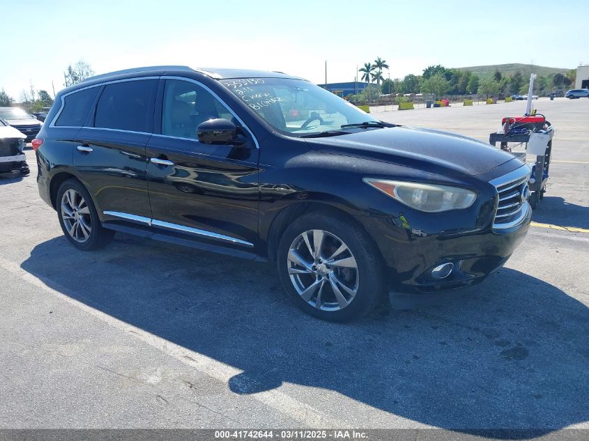 2013 Infiniti Jx35 VIN: 5N1AL0MMXDC333430 Lot: 41742644