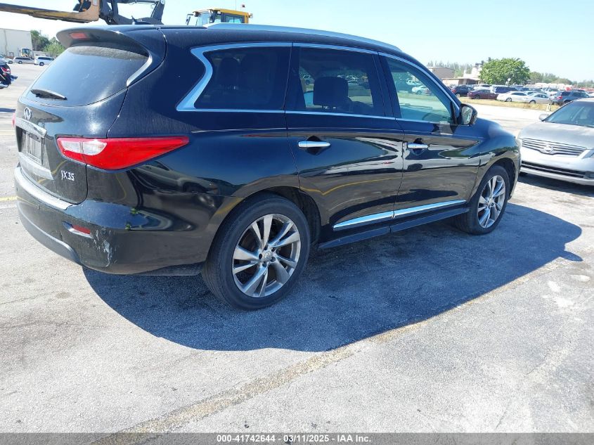 2013 Infiniti Jx35 VIN: 5N1AL0MMXDC333430 Lot: 41742644