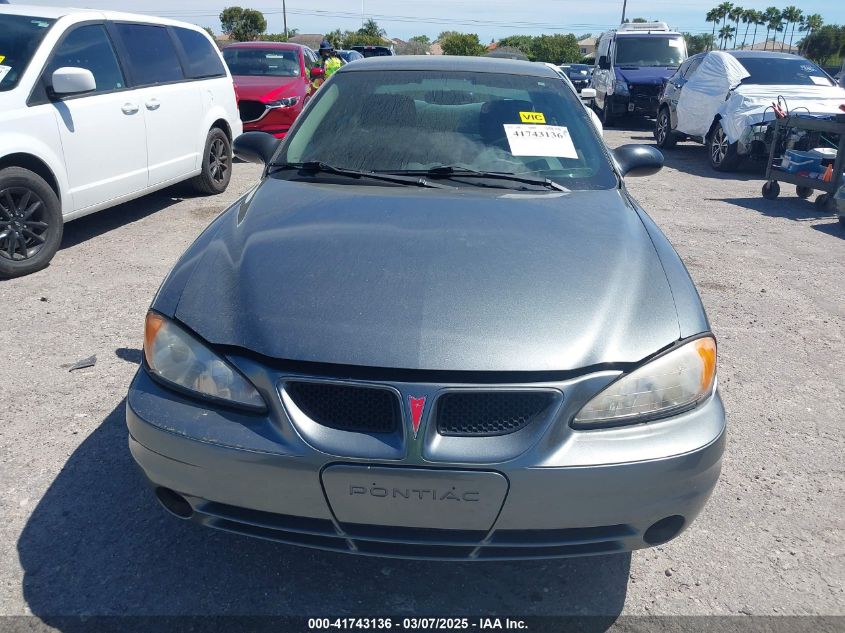 2005 Pontiac Grand Am Se VIN: 1G2NE52E25M101462 Lot: 41743136