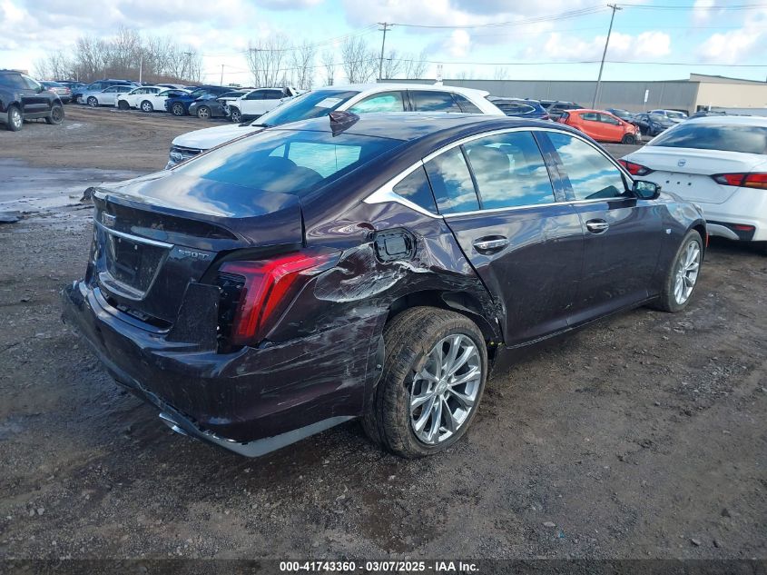 2021 Cadillac Ct5 Premium Luxury VIN: 1G6DT5RW4M0145449 Lot: 41743360