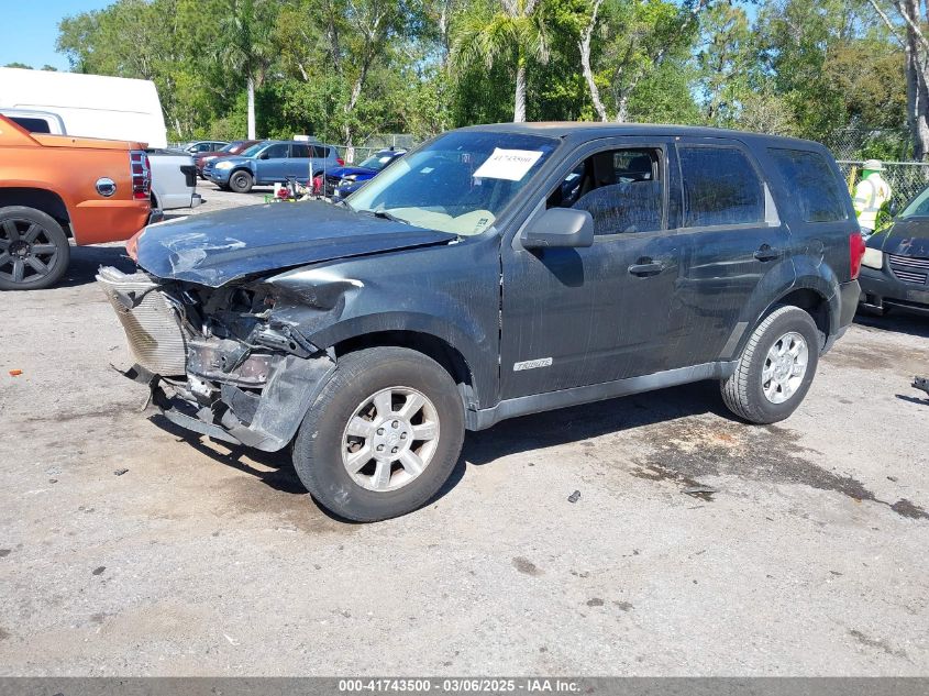 2008 Mazda Tribute I Sport VIN: 4F2CZ02Z68KM23468 Lot: 41743500