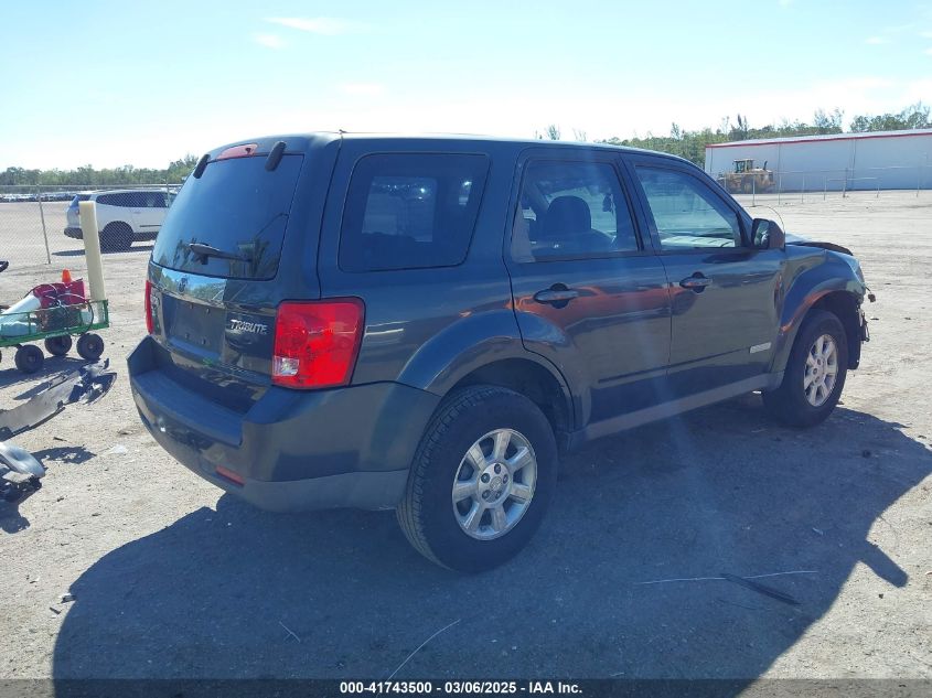 2008 Mazda Tribute I Sport VIN: 4F2CZ02Z68KM23468 Lot: 41743500