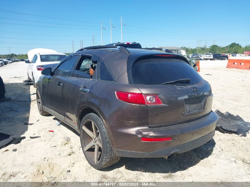 2004 Infiniti Fx35 VIN: JNRAS08U44X107216 Lot: 41744707