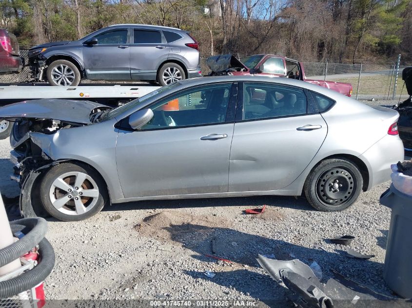 2015 Dodge Dart Sxt VIN: 1C3CDFBB8FD309613 Lot: 41745740