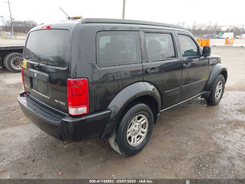 2010 Dodge Nitro Se VIN: 1D4PT2GK7AW105208 Lot: 41745893