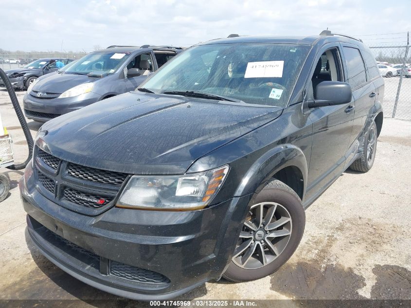 2018 Dodge Journey Se VIN: 3C4PDCAB6JT443844 Lot: 41745969