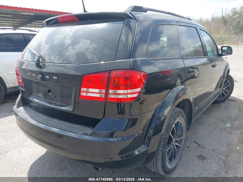 2018 Dodge Journey Se VIN: 3C4PDCAB6JT443844 Lot: 41745969