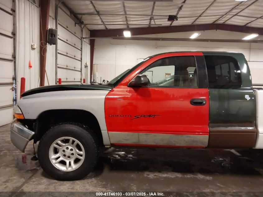 1997 Dodge Dakota Slt/Sport VIN: 1B7GG23Y6VS145997 Lot: 41746103