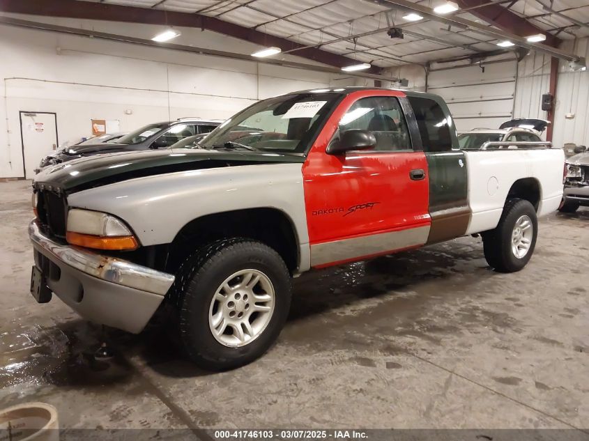 1997 Dodge Dakota Slt/Sport VIN: 1B7GG23Y6VS145997 Lot: 41746103