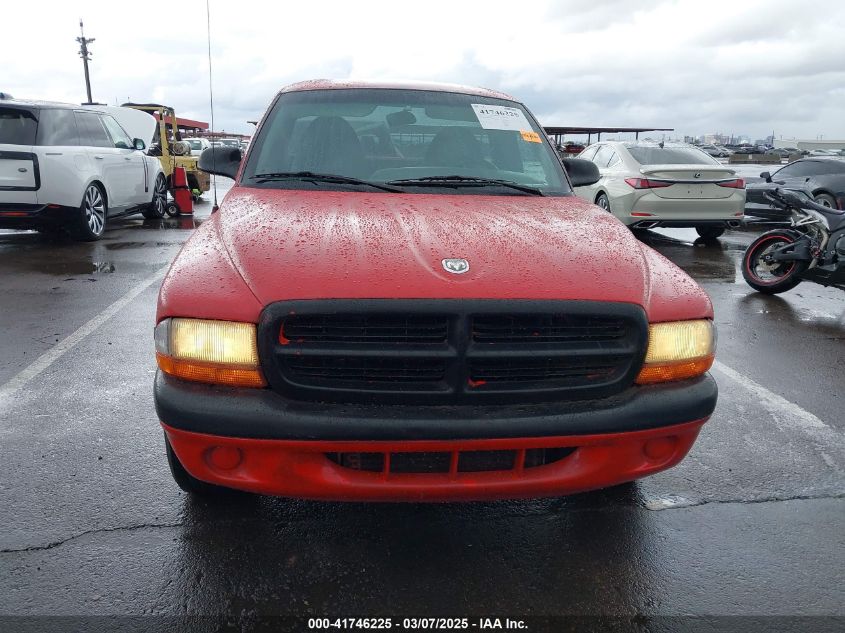 1998 Dodge Dakota Slt/Sport VIN: 1B7FL26X4WS650092 Lot: 41746225