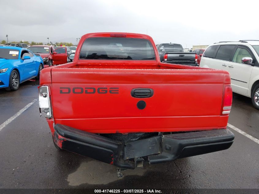 1998 Dodge Dakota Slt/Sport VIN: 1B7FL26X4WS650092 Lot: 41746225