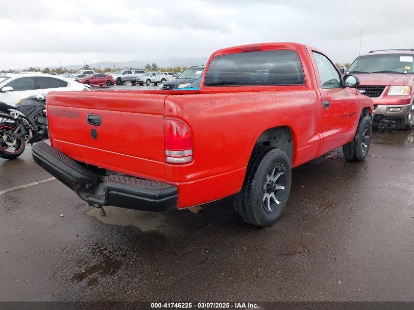 1998 Dodge Dakota Slt/Sport VIN: 1B7FL26X4WS650092 Lot: 41746225