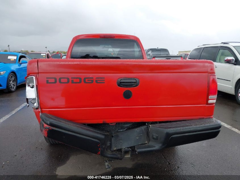 1998 Dodge Dakota Slt/Sport VIN: 1B7FL26X4WS650092 Lot: 41746225