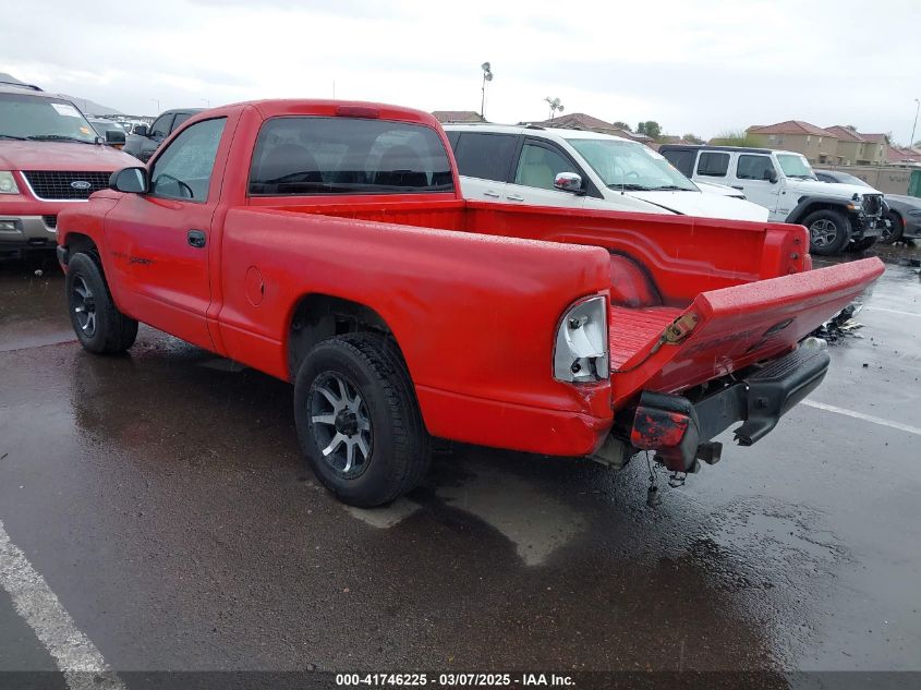 1998 Dodge Dakota Slt/Sport VIN: 1B7FL26X4WS650092 Lot: 41746225