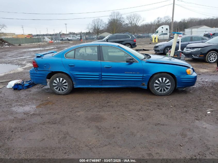 1999 Pontiac Grand Am Se VIN: 1G2NE52T2XM904094 Lot: 41746997