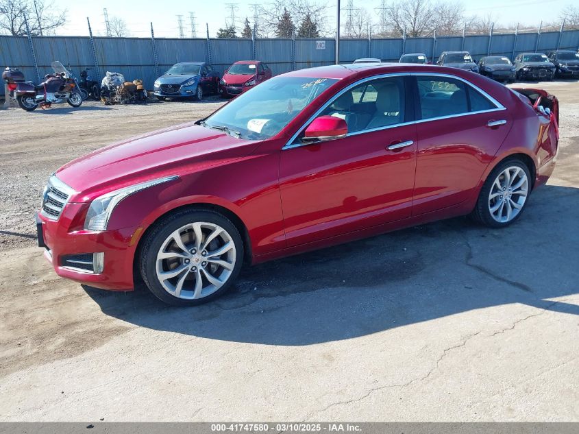 2014 Cadillac Ats Performance VIN: 1G6AJ5S39E0156912 Lot: 41747580