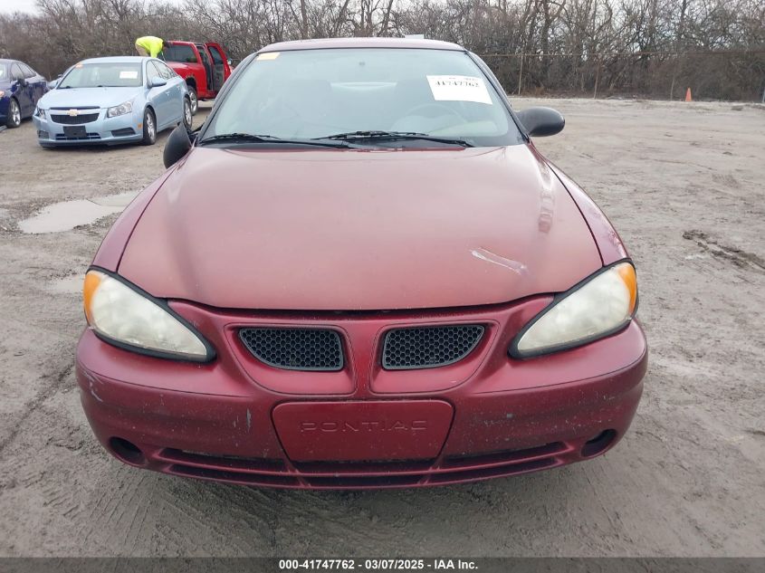 2004 Pontiac Grand Am Se VIN: 1G2NE52F14M652117 Lot: 41747762