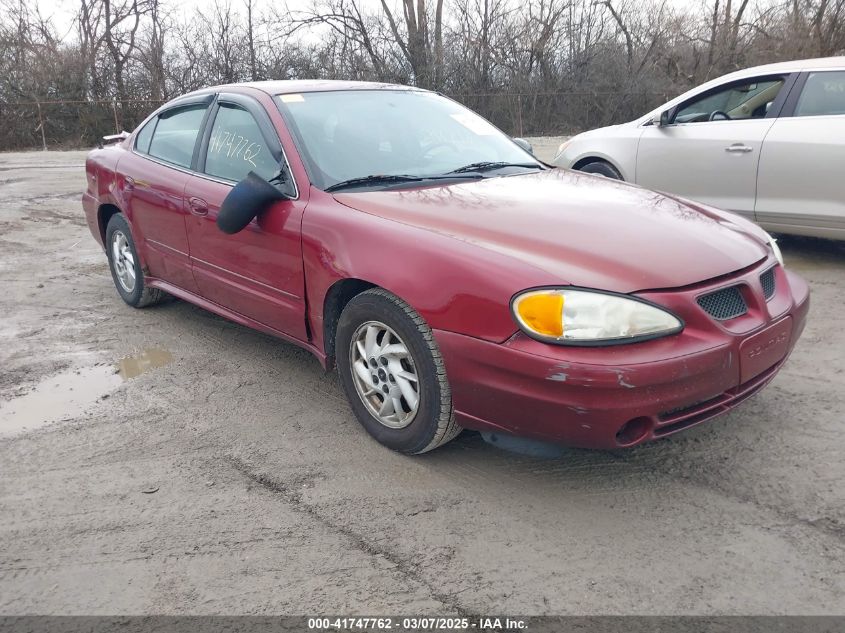 2004 Pontiac Grand Am Se VIN: 1G2NE52F14M652117 Lot: 41747762