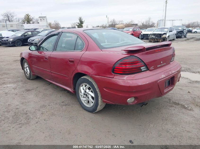 2004 Pontiac Grand Am Se VIN: 1G2NE52F14M652117 Lot: 41747762