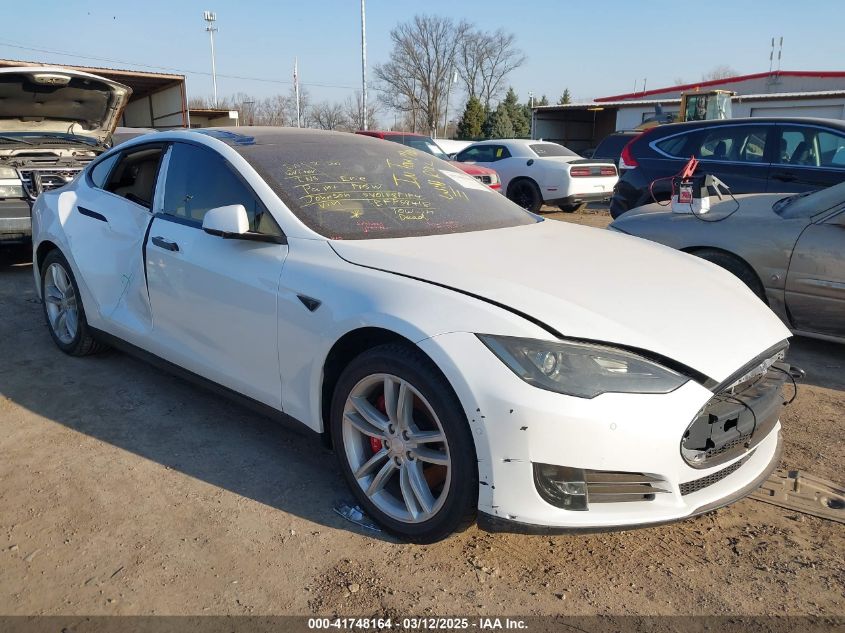 2014 Tesla Model S P85 VIN: 5YJSA1H17EFP58418 Lot: 41748164