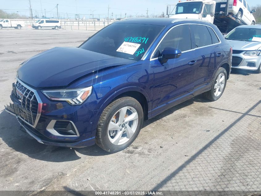 2021 Audi Q3 Premium Plus 40 Tfsi Quattro Tiptronic VIN: WA1BUCF35M1081281 Lot: 41748291