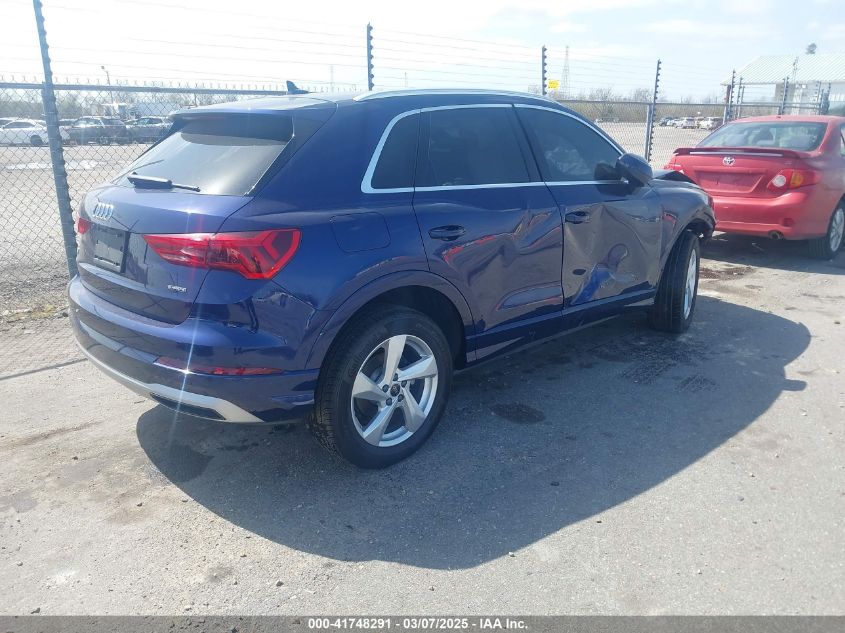 2021 Audi Q3 Premium Plus 40 Tfsi Quattro Tiptronic VIN: WA1BUCF35M1081281 Lot: 41748291