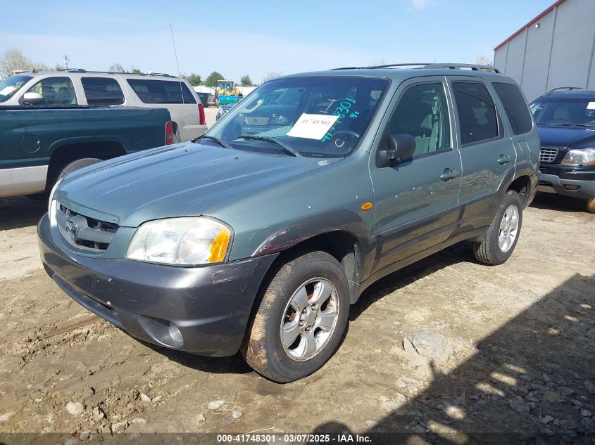 2004 Mazda Tribute Lx V6 VIN: 4F2CZ04124KM17765 Lot: 41748301