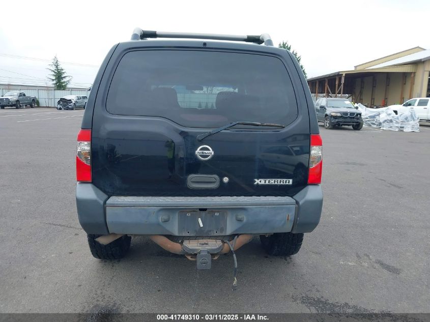 2003 Nissan Xterra Xe VIN: 5N1ED28Y33C654036 Lot: 41749310