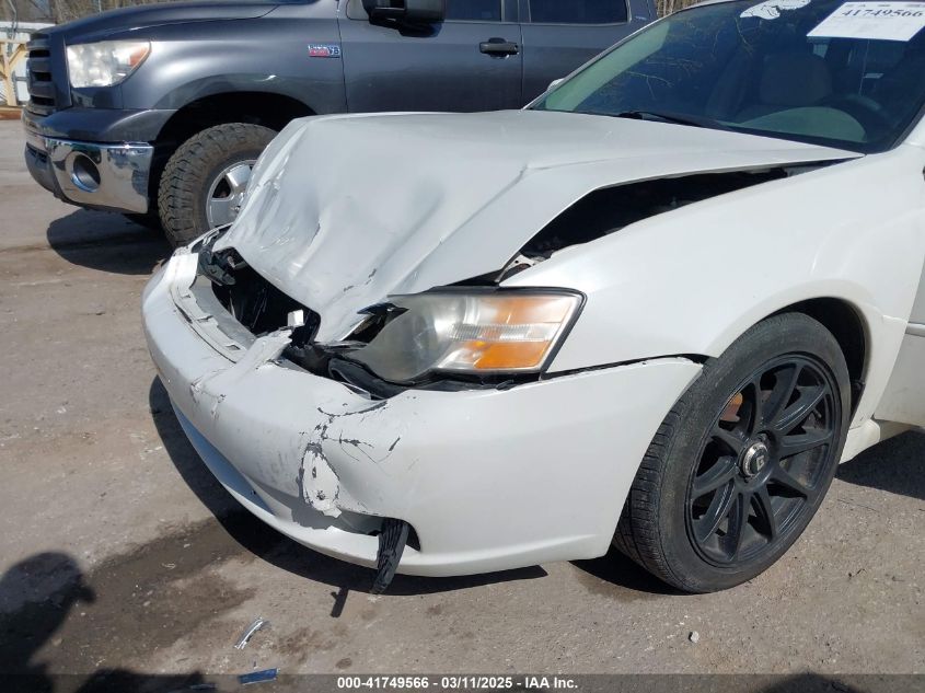 2006 Subaru Legacy 2.5I VIN: 4S3BP626866304224 Lot: 41749566