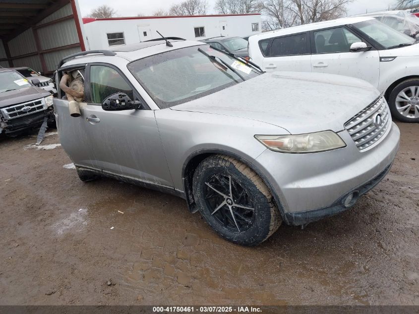 2004 Infiniti Fx35 VIN: JNRAS08W54X210677 Lot: 41750461