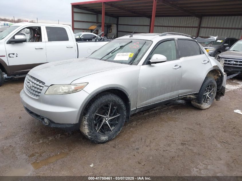 2004 Infiniti Fx35 VIN: JNRAS08W54X210677 Lot: 41750461