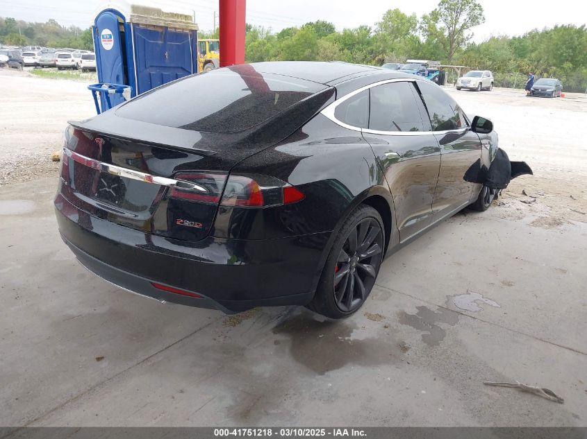 2015 Tesla Model S 85D/P85D VIN: 5YJSA1E4XFF116324 Lot: 41751218