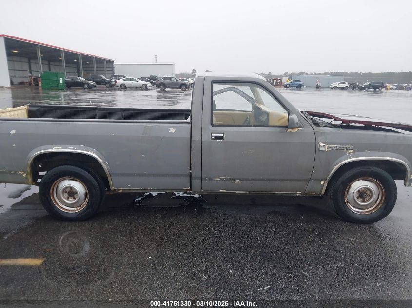 1987 Dodge Dakota VIN: 1B7GN14M0HS416892 Lot: 41751330