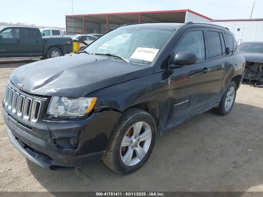 2012 Jeep Compass Latitude VIN: 1C4NJDEB9CD650835 Lot: 41751411