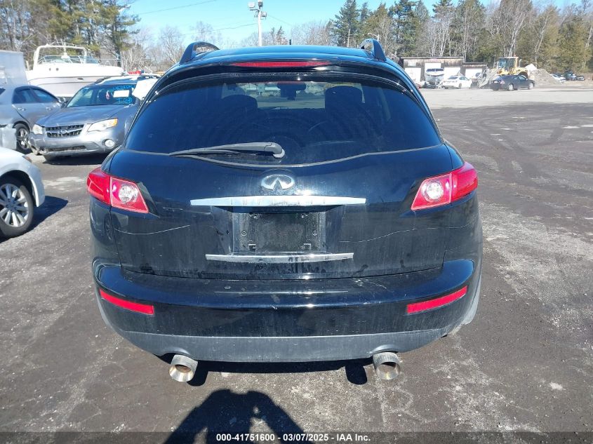 2004 Infiniti Fx35 VIN: JNRAS08W54X210713 Lot: 41751600