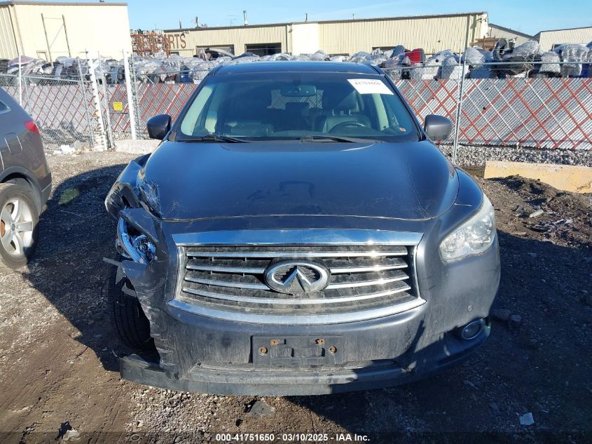 2013 Infiniti Jx35 VIN: 5N1AL0MM5DC340124 Lot: 41751650