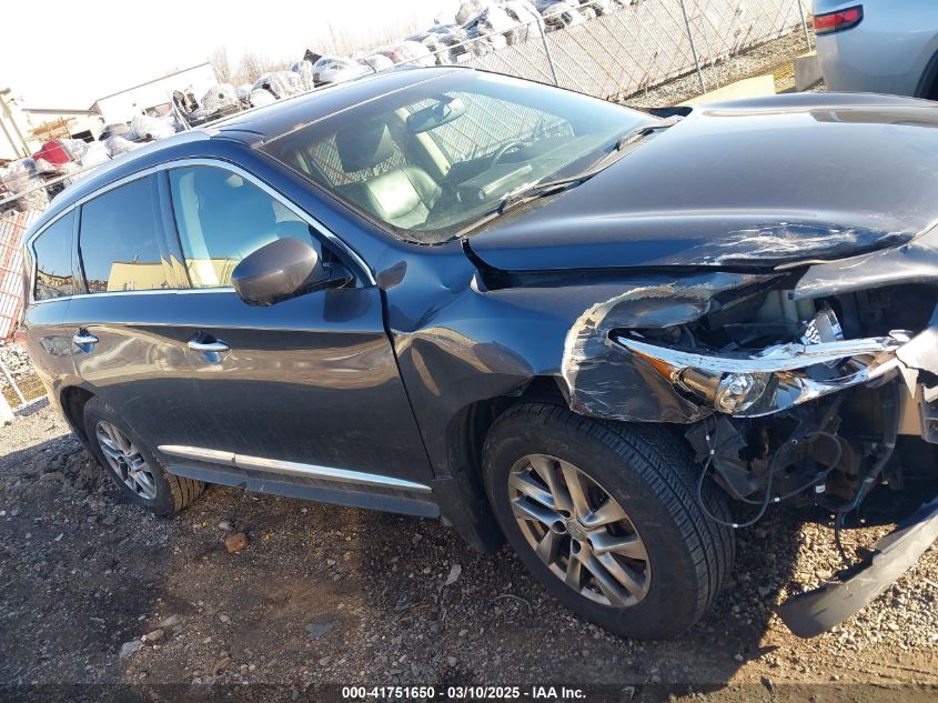 2013 Infiniti Jx35 VIN: 5N1AL0MM5DC340124 Lot: 41751650