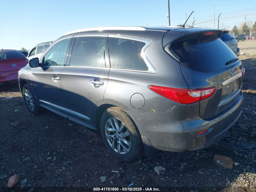 2013 Infiniti Jx35 VIN: 5N1AL0MM5DC340124 Lot: 41751650