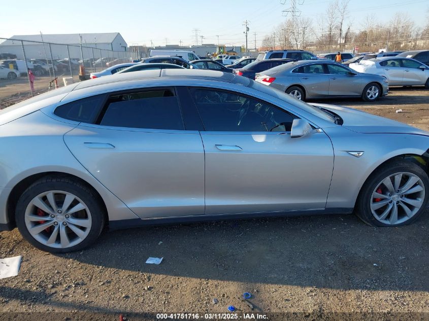 2015 Tesla Model S 70D/85D/P85D VIN: 5YJSA1H20FFP76950 Lot: 41751716